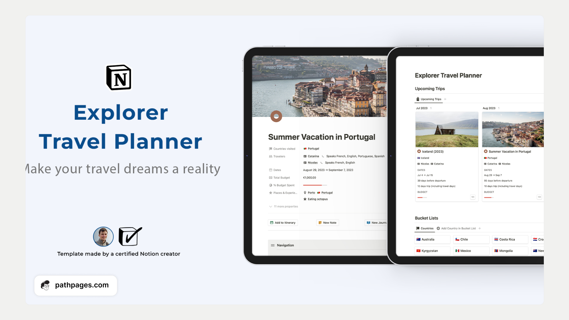 20+ Best Notion Travel Templates to Simplify Trip Planning